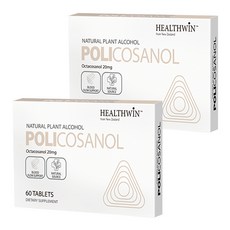 Healthwin [헬스윈] 폴리코사놀 33.4mg 60정, 2개