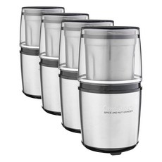 쿠시나트 SG 10 전기 향신료 및 견과류 그라인더 스테인리스 / 블랙 미니, Stainless/Bla, ni, Grinder