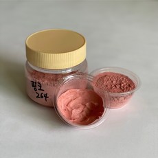 WITH블럭 친환경 산화철 안료 분말 염색 시멘트 색소 조색제, 2개, 100g, 핑크색