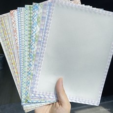 盛夏 【包邊】拚豆烘培布 啞光柔軟透光36g 手工diy耐高燙助燙拚豆熨燙紙, 1個, 無法避免搓泥微痕跡不影響燙豆介意慎拍,1張