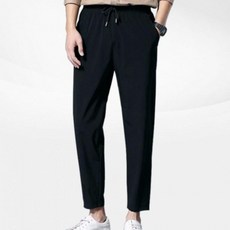 통기성 쿨링 슬랙스 9부 밴딩 바지 테이퍼드핏 데일리 작업복 오피스룩 3색