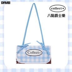 DFMEI 現貨戶外野餐墊牛津佈防潮墊摺疊便攜時尚可愛隨身包春遊帳篷地墊, 八點爵士樂-藍色