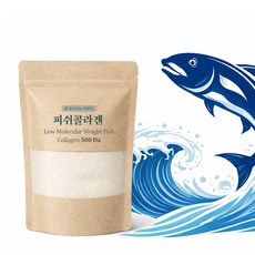 오케이 500달톤 저분자 피쉬콜라겐 펩타이드 분말 초저분자, 1개, 100g