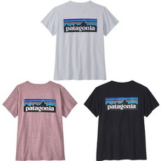 [백화점정품] 파타고니아 남여 공용 반팔 티셔츠 [코리아] 26SS 우먼즈 P-6 로고 리스판서빌리-티 37567R5 반팔티