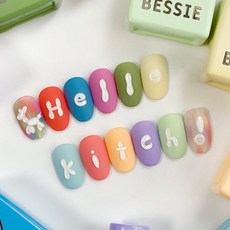 BESSIE 헬로키치 컬러 젤네일, B16백운, 11ml, 1개