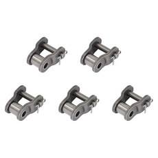 FOCMKEAS 5PCS 06B 롤러 체인 링크 스틸 커넥팅 피치 커넥팅 스플릿 커넥터 카본 링크 06B 3/8인치 체인용 표준 링크 마스터, 06B offset, 5