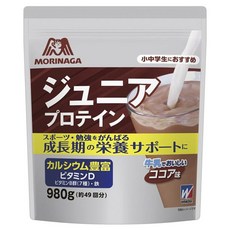 MORINAGA 森永 成長期蛋白粉 可可口味, 1包, 980g