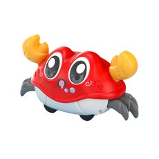 迴力慣性跑跑蟹模型玩具車, 1個, 紅色