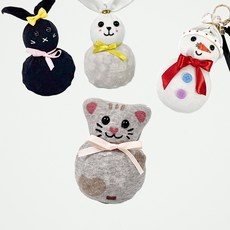 어린이인형만들기 DIY 펠트 양말 공예 애착 인형 키트, 1개