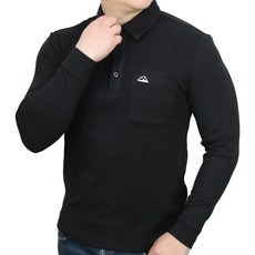 마운티스트 모던텍스 니트터치 기모카라티 (남) 겨울 따뜻한 출근룩 폴로티셔츠