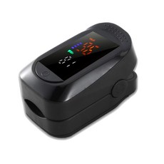 리빙선생 산소포화도 측정기 레저용, 블랙