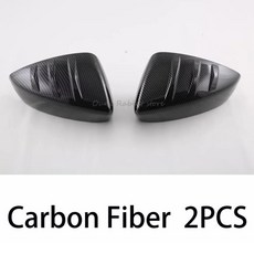 마쯔다 차량용 카본 파이버 사이드미러 보호 커버 방수 스크래치 방지 개조, 1개, 4. Carbon Fiber B