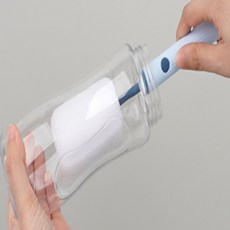 MKA 물통 세척솔 젖병세척솔, 블루