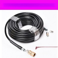 하수구 고압세척 노즐 파이프 세척기 분사기 베어툴 청소, M22 6m, 기본 모델명/품번