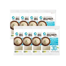 청정원 골드 콩담백면, 150g, 8개