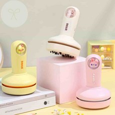 루엔룸 캐릭터 미니청소기 미니핸드청소기, 네오투엠 캐릭터데스크청소기(C508오리옐로우)