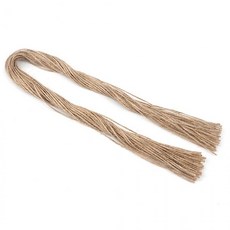 마끈 60cm 포장지끈 공예 택끈 액자 걸이끈 유리 병입구, 50P