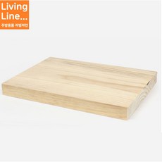 Kitchen 두꺼운 소나무 원목 통판 도마 업소용 대형 나무도마 우드 횟집 통도마, 소나무 도마, 1개