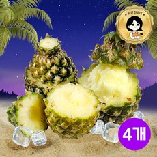 서준엄마네 파인애플샤베트 파인샤베트 업소용 도매용, 150ml, 4개