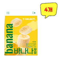 PB)바나나우유, 4개, 300ml