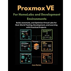 (영문도서)Proxmox VE for HomeLabs and Development Environments: Build Automate and Optim... Paperback, Independently Published, English, 9798274750547