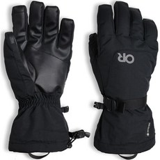 Outdoor Research Revolution GORE-TEX 男款防水保暖手套, 0001 黑,XL, 1個