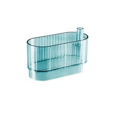 魚缸過濾海綿，高密度過濾棉，可重複使用，提升水質，適用於各種魚缸, 1個, 透明加高盒1層