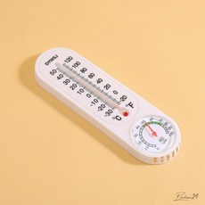 레트로 타원형 온습도계 측정 습도센서 아기방 무선 스마트 빈티지