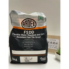 亞德仕 ARDEX FS DD 彈性耐水抗污細縫填縫劑 5公斤, 1個