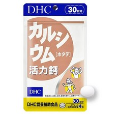 DHC 鈣活力錠 30日份 扇貝鈣質 骨骼保健, 120顆, 420mg, 1包