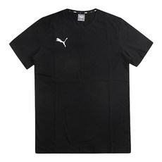 PUMA 圓領棉質休閒短袖上衣 TG23+時尚口罩