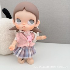 팝마트 지거 Zsiga 1/8 액션 피규어 인형옷 인형 의상 스커트 4피스 세트 20cm BJD 인형 드레스, 20CM 가지 누나의 옷에는 인형이 포함되어 있지 않다, 퍼플 스커트 4피스 세트