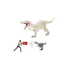 마텔 쥬라기 월드(JURASSIC WORLD) 다리우스의 위기! 바리오닉스 배틀 세트 어린이 피규어 공룡 장난감 대형 피규어 3종 세트 4세 이상 JCG22