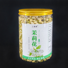 자연 그대로 말린 자스민꽃차 무유황 햇꽃차 대용량 잎차, 2개, 1개입, 100g