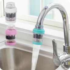 水龍頭過濾器 自來水淨水器 防濺過濾器 井水濾水器 過濾嘴 廚房淨水器, 1衹裝, 過濾器 1衹裝