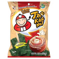 태국 타오케노이 김과자 바삭바삭김, 3개, 마늘마요네즈맛, 32g