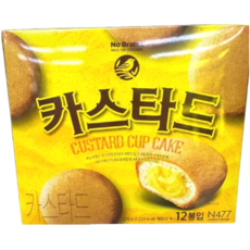 노브랜드 카스타드 노브랜드간식, 276g, 2개