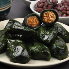 [푸르젠] 영광 생 모시 송편(참깨) 30개내외(봉당 10개내외/3봉), 400g, 3개