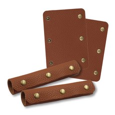 해즈잇 가방 손잡이 가죽 커버 2P