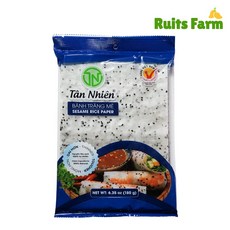[루츠팜] 베트남 반짱메 180g 흑깨 라이스페이퍼 검은깨 반짱 BANH TRANG ME 탄니엔 반짱 메 반짱 메덴, 1개