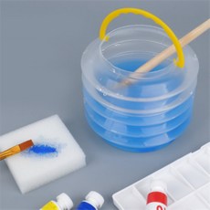 접이식 미니 물통 미술용품