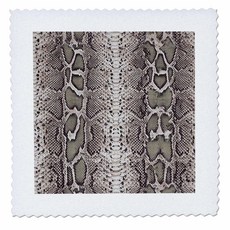6x6 inch Quilt Square - Grey Snakeskin Animal Print Designs Prints and Patterns, 미정
