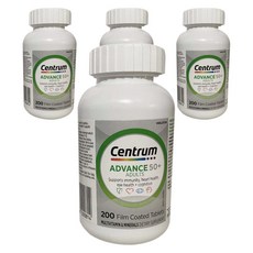 Centrum 善存 澳洲正品大容量Advance Silver（50+）男女通用100片, 4個, 200顆