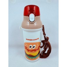 SKATER 漢堡 480ml 直飲水壺, 1個