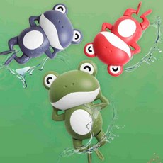 태엽 개구리 장난감 목욕 놀이 욕조장난감