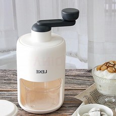 간단사용 위생적인 스텐칼날 수동빙수기 제빙컵 어린이간식 손쉬운세척