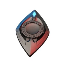 CJ-DESIGN 三合一指尖陀螺手機支架, 黑色, 1個