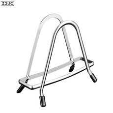 Z3JC 特厚不鏽鋼鍋蓋廚房多功能收納檯面, 1個, 410材質 菜板架【無橫槓】1個:如圖