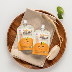 아올다 헬로아이 배도라지 (20포/40포) 우리 아이 첫 배도라지 착즙주스 유아 어린이 음료 간식, 80ml, 40개