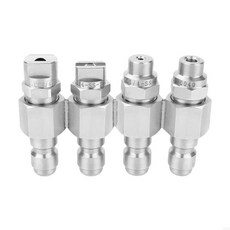 4 IN 1 고압 분무기 각도 0XXB 조정 스테인 가능한 하우스 노즐 자동차 용 세척기, China Mainland